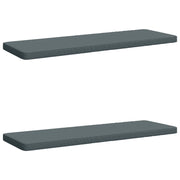 Cuscini per Panchina a 2 Pezzi VUGHT 2 pz 100% Poliestere Blu 951991