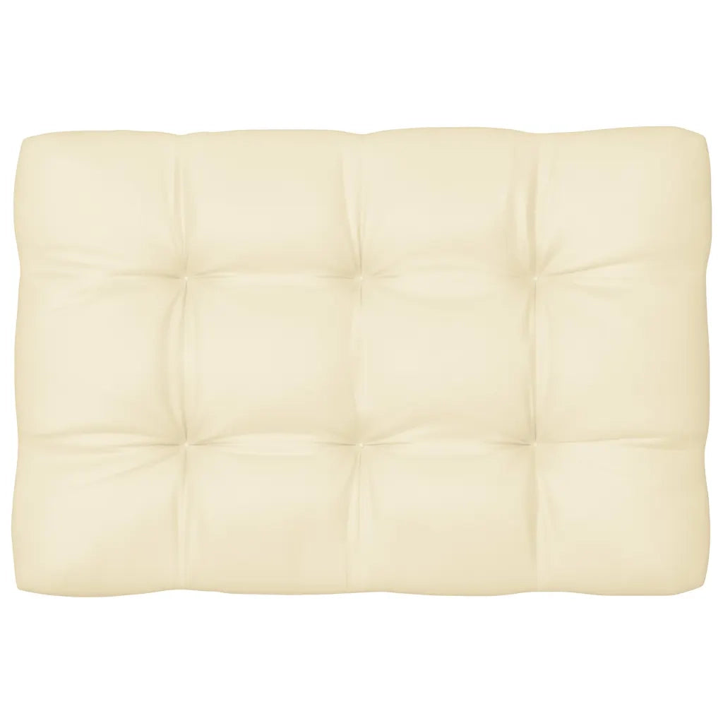 Cuscini per Divani su Pallet 7 pz Crema 314590