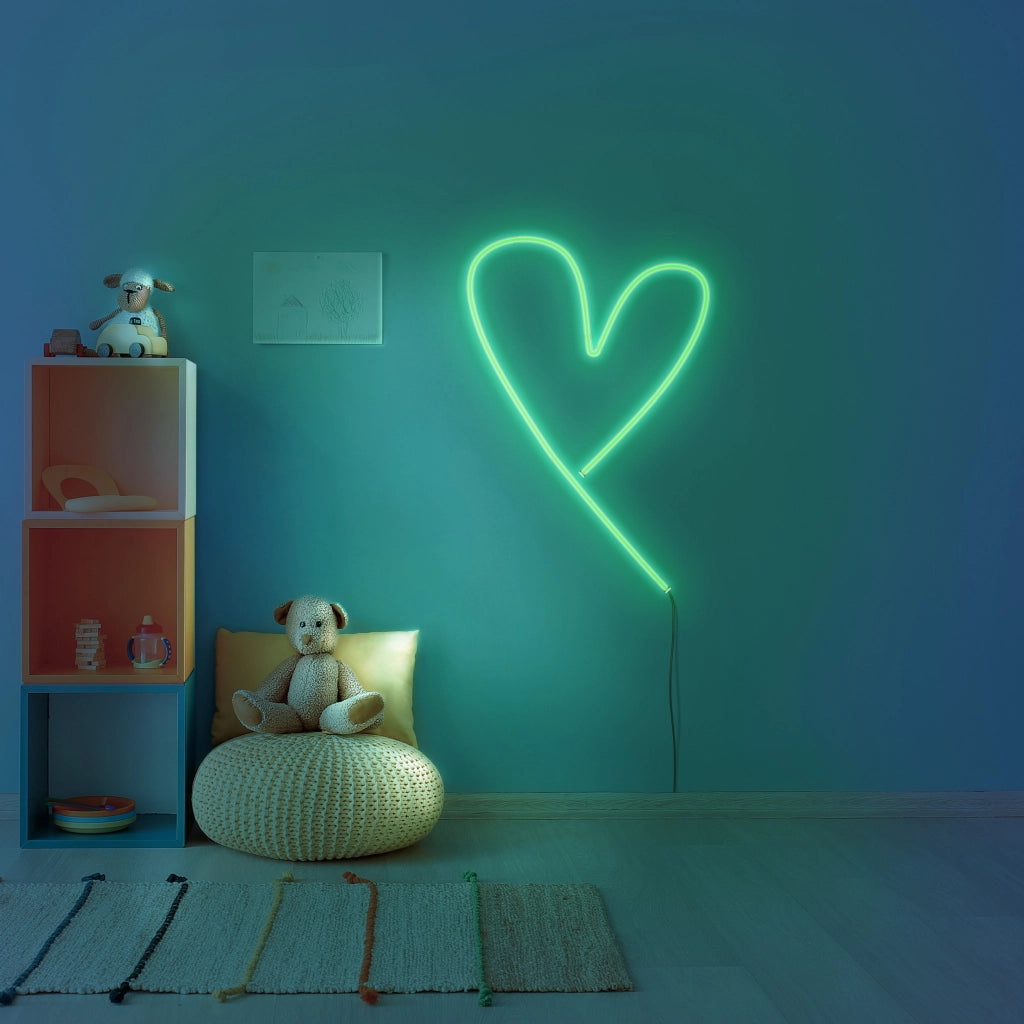 Striscia LED Neon 12V 2m Verde Flessibile IP65 Polux 315021