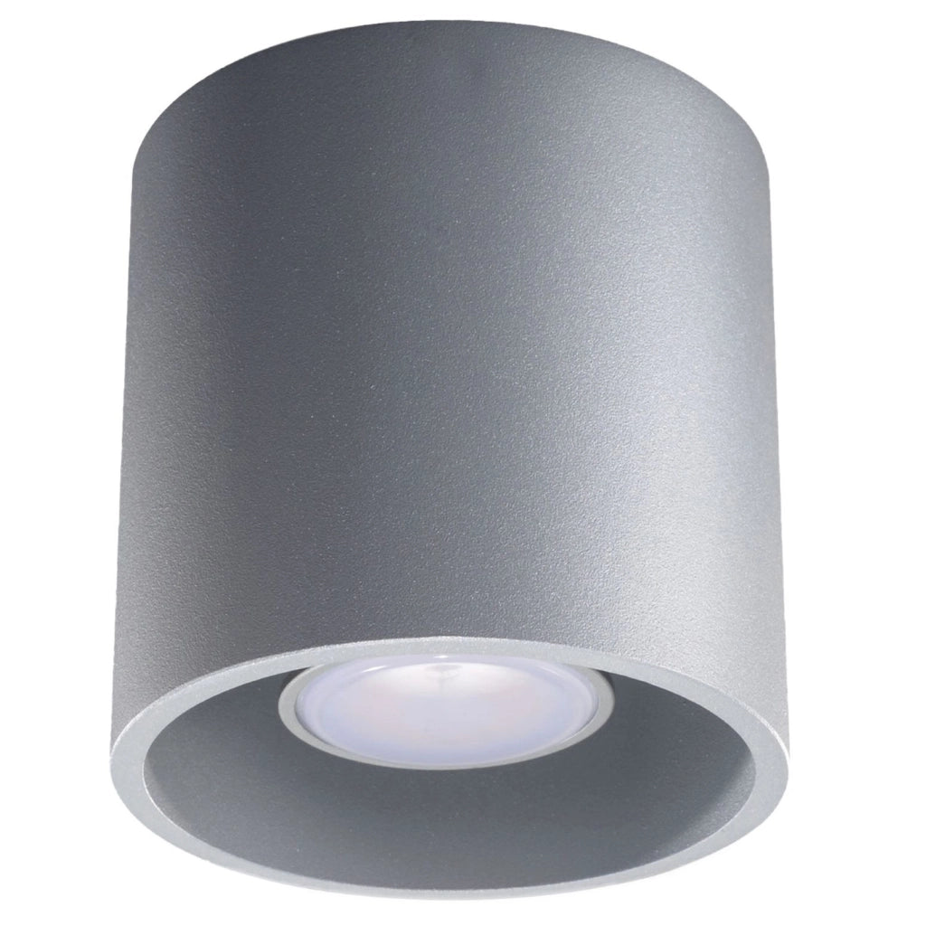 Faretto soffitto RONDEO 1 luce grigio metallo GU10 Pure Lume