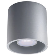 Faretto soffitto RONDEO 1 luce grigio metallo GU10 Pure Lume