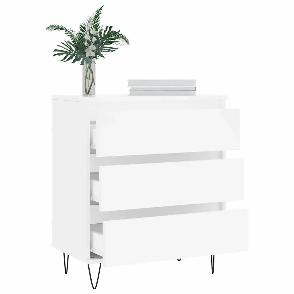 Credenza Bianca 60x35x70 cm in Legno Multistrato 827180