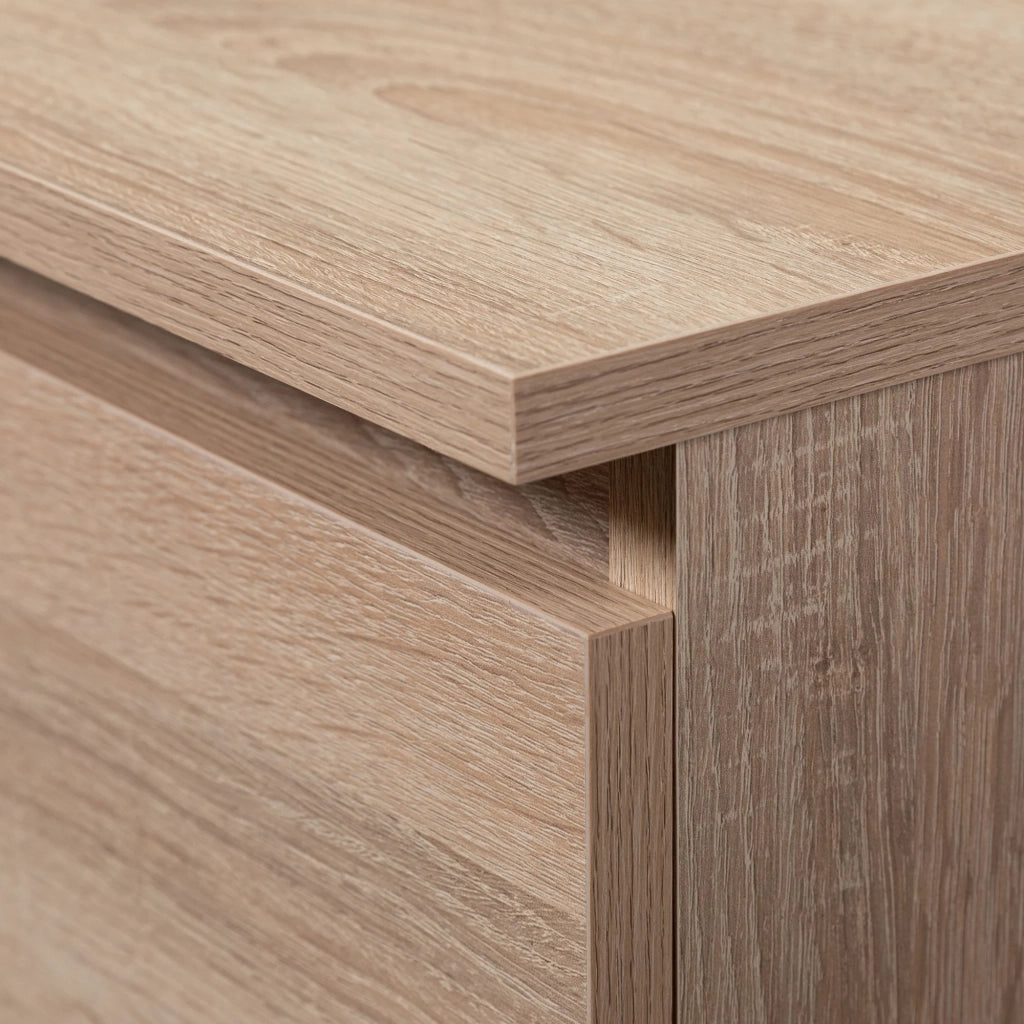 Armadio AKORD S90 Sonoma Quercia 90 cm 2 ante 2 cassetti 90x51x180 cm