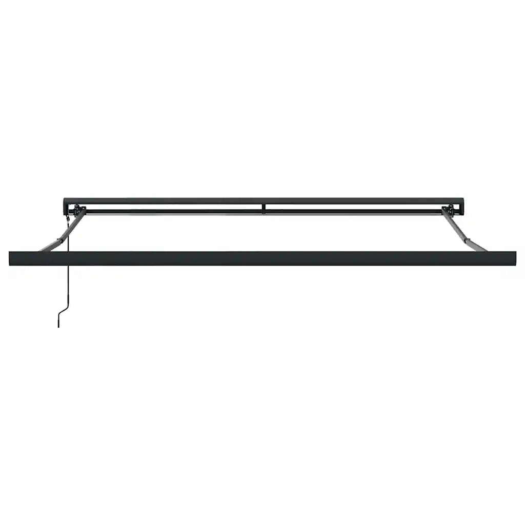 Tenda Retrattile Arancione Marrone 3x2,5 m Tessuto e Alluminio 3154616