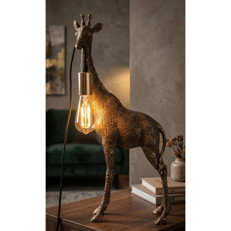Lampadelle A Da Tavolo Giraffa cm 28x16x60