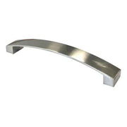 MANIGLIA PER MOBILI '15EU.006' Interasse 160 - Cromo opaco - METAL GROUP