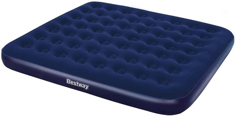 BESTWAY MATERASSINO GONFIABILE MATRIMONIALE 191X137X22 CM COLORE BLU