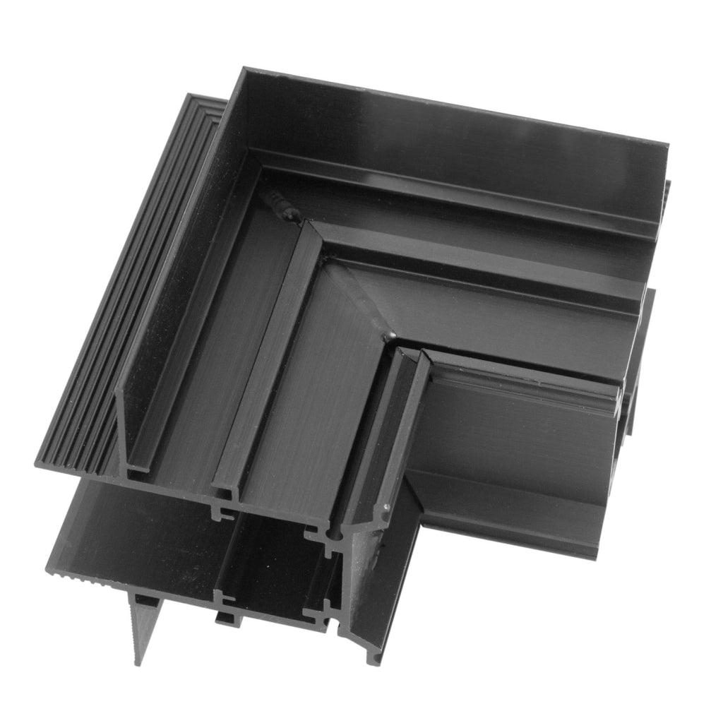 Angolare soffitto per binari MT0006/MT0007 48V nero Maxlight