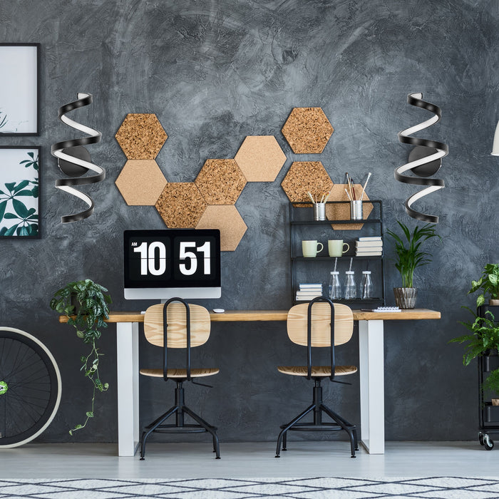 Lampada Led Spring App826-w Black Matt