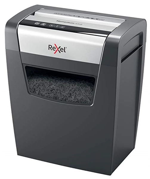 Rexel momentum s206 distruggi documenti taglio a striscia 72 db nero, grigio - 2104568EU