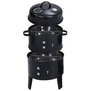 Griglia Barbecue a Carbone 3-in-1 40x80 cm CFW9944832