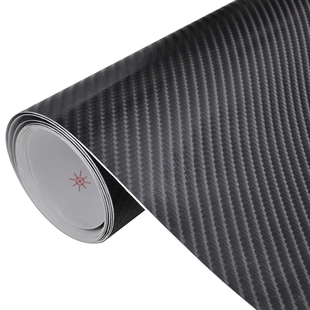 Pellicole per Auto 2 pz 4D Nero 100x150 cm CFW8380390