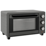 Mini Forno Elettrico 21 L 1400 W con 3 Modalità; Temperatura 100-230°C; Timer 60 Min e Teglia