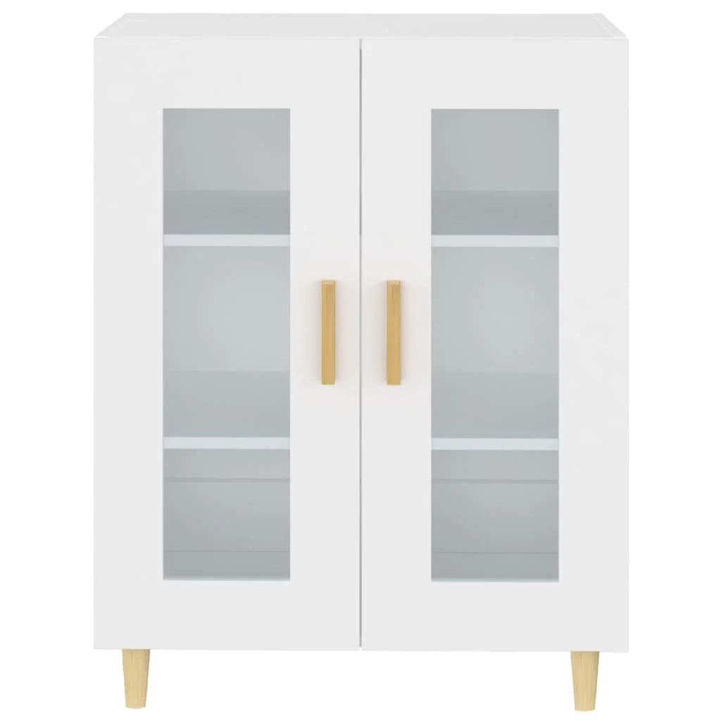 Buffet credenza cassettiera armadio mobile contenitore organizer per cucina soggiorno salotto 69,5 x 34 x 90 cm legno ingegnerizzato bianco 02_0030426