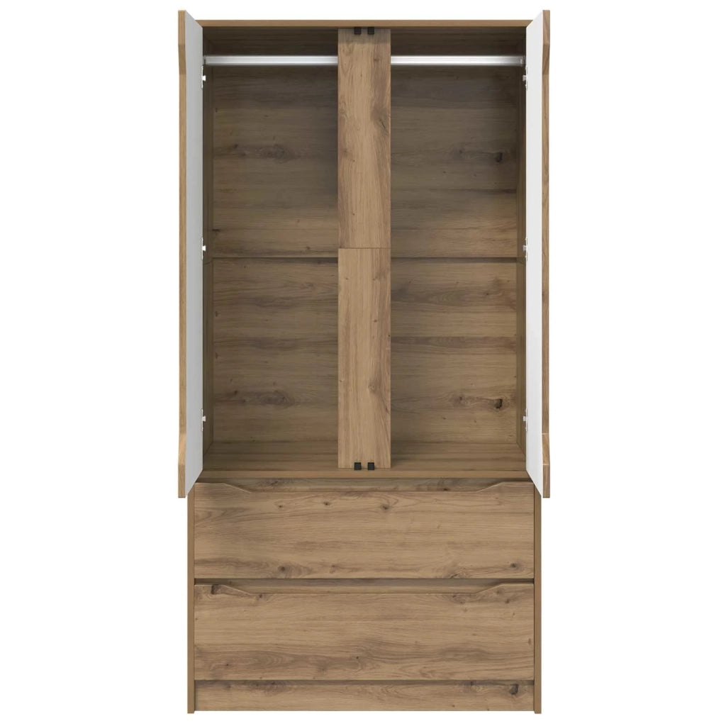 Guardaroba con cassetto Rovere Artigianale 79,5 x 49 x 156 cm 3406254