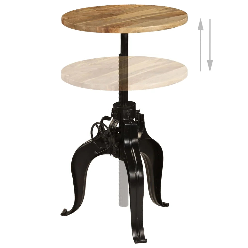 Tavolo alto tavolo da appoggio tavolo da bar/bistrot legno massello di mango 60 cm 0902069