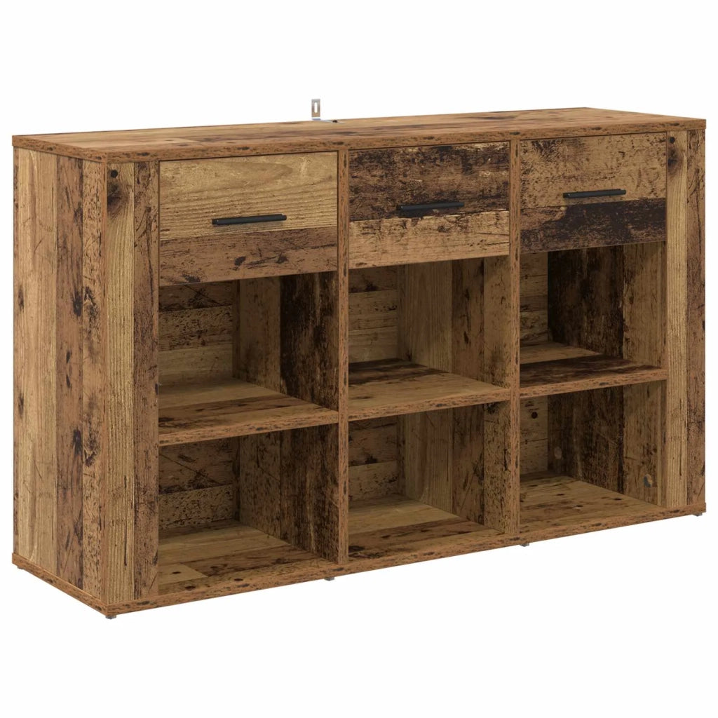 Credenza | Madia | Buffet da pranzo | Armadio da pranzo Legno vecchio 100 x 30 x 59,5 cm Legno multistrato