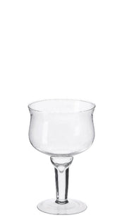 Vaso Decorativo Casa in Vetro con Piede Kimmy 24 cm