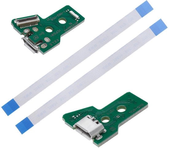 Pannello di interfaccia - Controller senza fili - Pezzi di ricambio - Cavo di connessione 12-pini - Compatibile con PS4 - Modello JDS-055