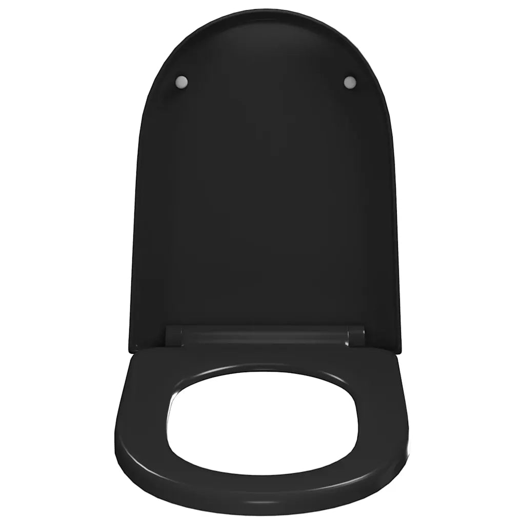 Copriwater Ammortizzato a Sgancio Rapido Nero cod mxl 45044
