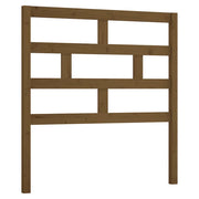 Testiera | Testata per Letto ambra 106x4x100 cm in Legno Massello di Pino