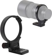 Fermoobiettivo per Samyang AF135 F1.8 - Fermoobiettivo metallico per stativo - Fermoobiettivo per fotocamera - Standard di fissaggio per stativo - Piattaforma QR 70 mm - Fermoobiettivo per fissaggio stativo - Fissaggio obiettivo per stativo