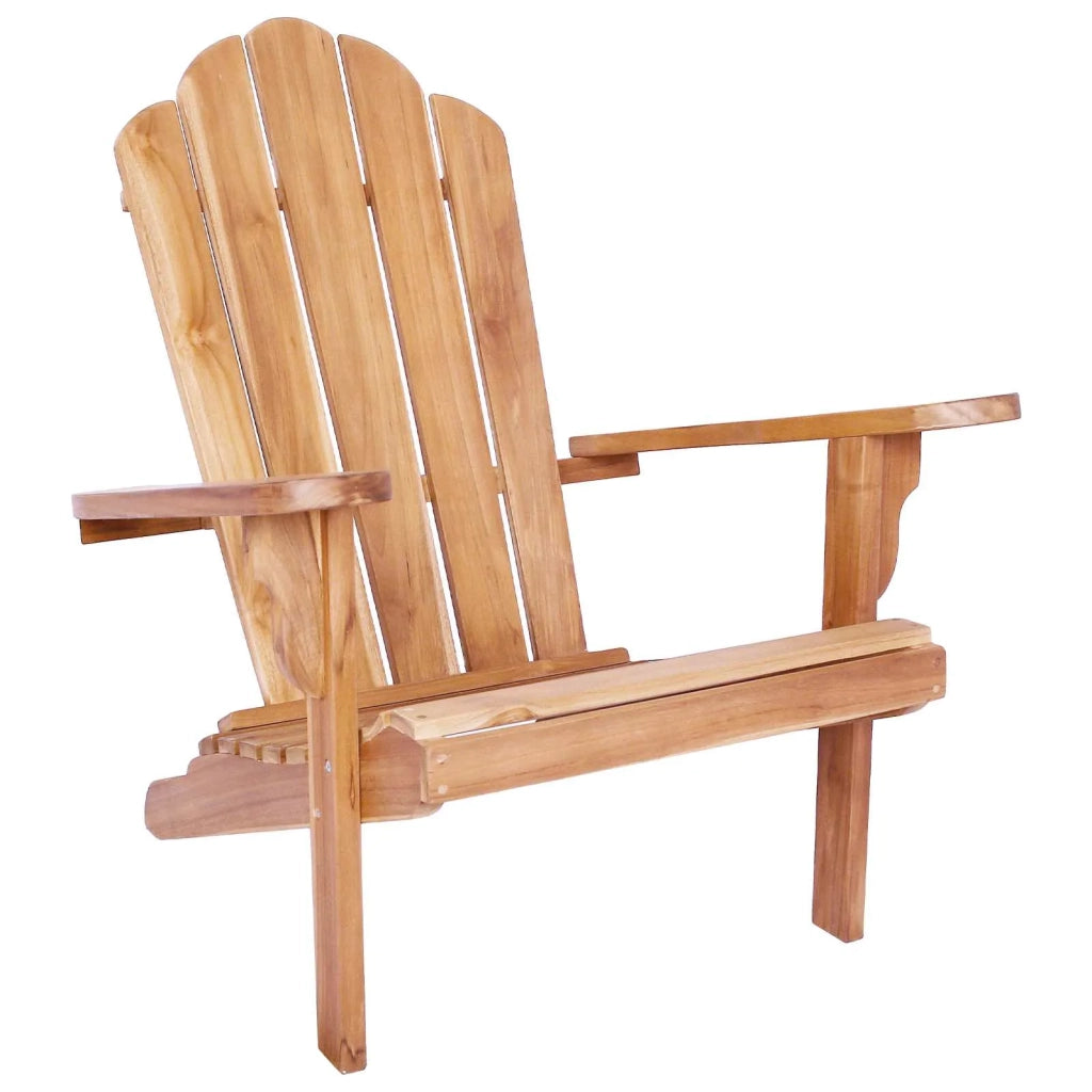 Sedia Adirondack da giardino Naturale Legno di teak solido 42041355
