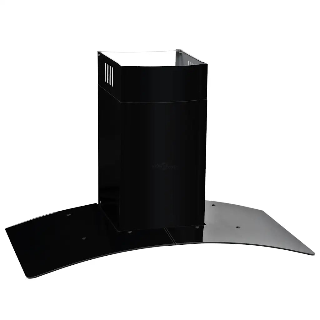 Cappa Aspirante a Muro Acciaio Inox 756 m³/h 90 cm Nera 50708