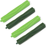 Set di 2 rulli a spazzola per Roomba, pezzi di ricambio per Roomba E Serie E5 E6 i Serie i7 i7+ i7 Plus i3 i3+ Robotik 4 rulli in gomma
