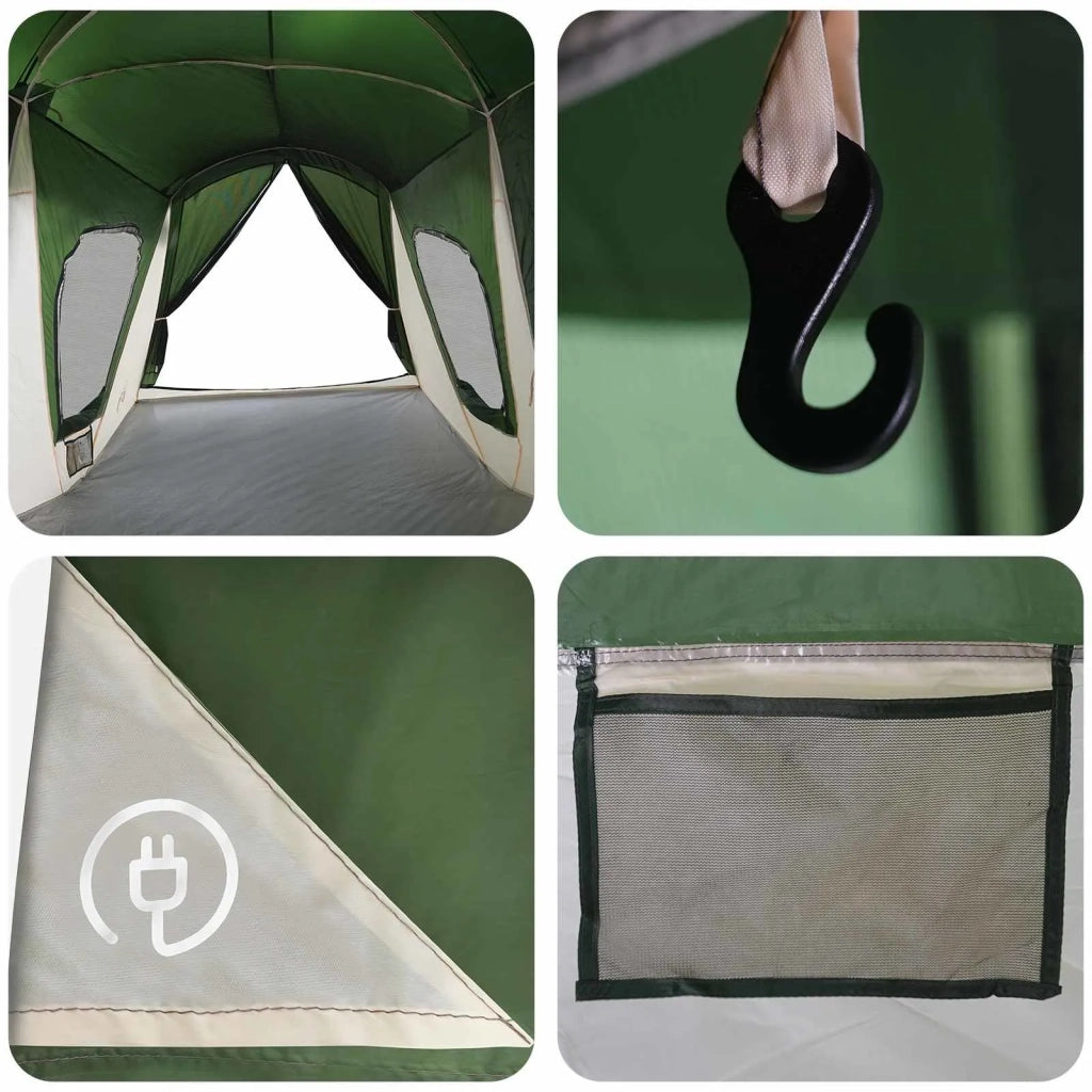 Tenda Familiare Verde 610 x 610 x 210 cm