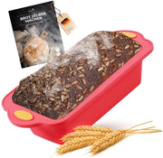 Forma per pane e torta in silicone - ideale per pane e torta - 1 pezzo - 100% sicuro per l'alimentazione