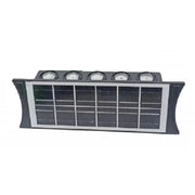 Trade Shop - Lampada Pannello Solare Da Parete Con 10 Led Impermeabili Illuminazione Esterna -