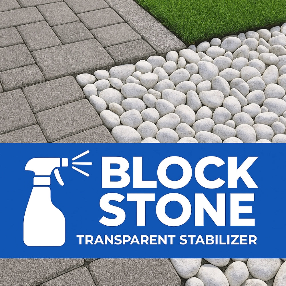 Block stone legante liquido per pietre e ghiaia *** formato 5 l, confezione 1