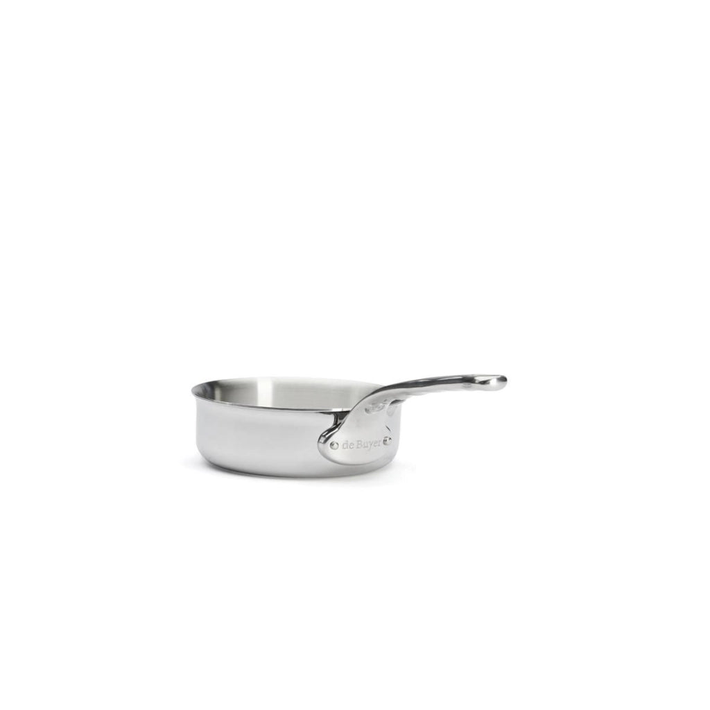de Buyer 3730.16 padella 1 L Rotondo Acciaio inossidabile
