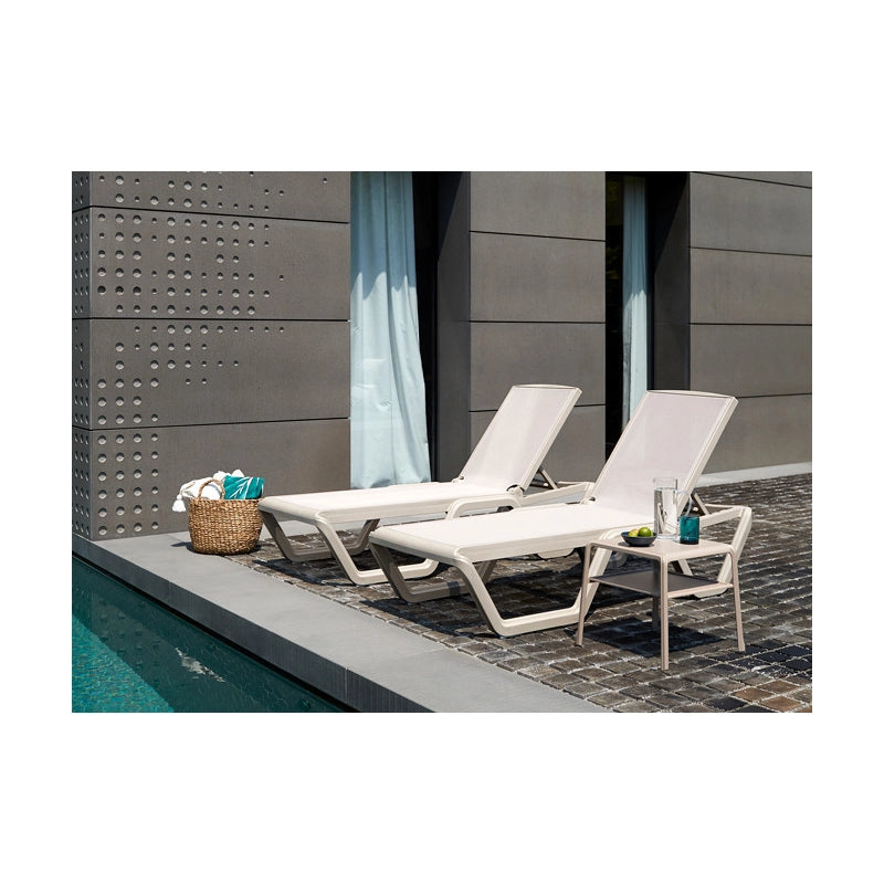 SET DUE TAVOLINI VELA TECNOPOLIMERO SCABDESIGN MADE IN ITALY - Lino 11