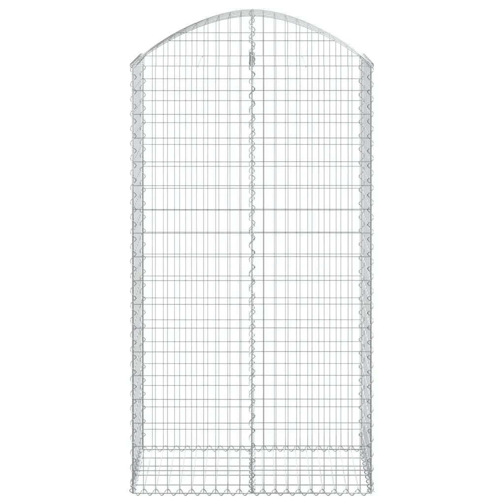 Cesto Gabbione ad Arco 100x50x180/200 cm Ferro Zincatocod mxl 103377