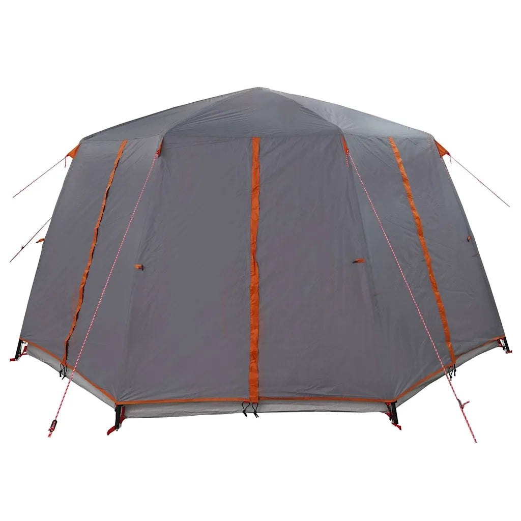 Tenda da cabina per 6 persone con tetto Grigio e arancione 42004025