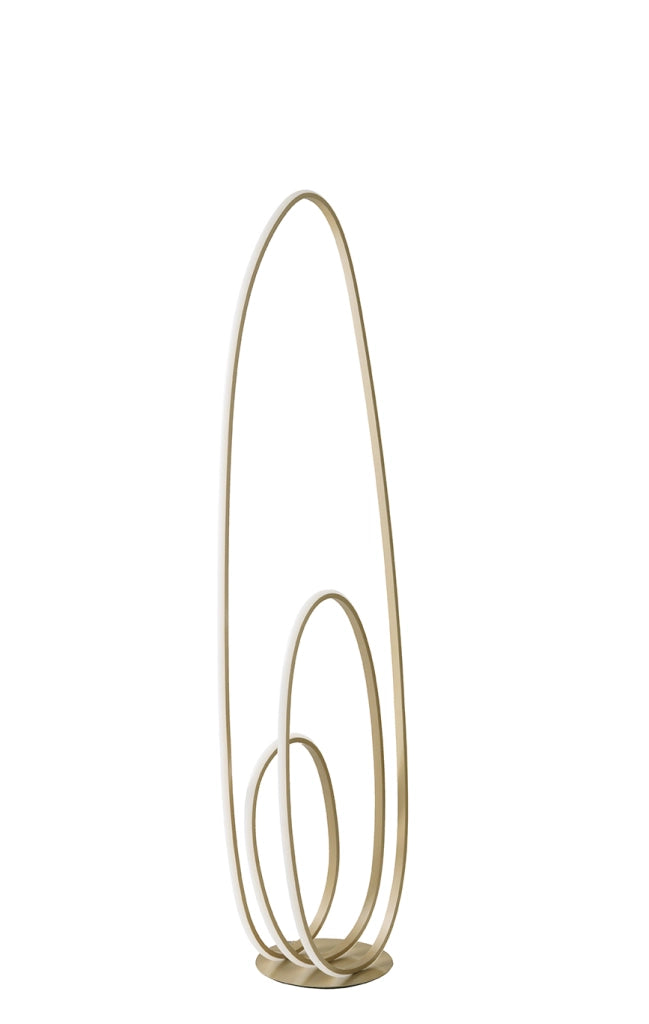 PIANTANA GOLDEN ORO H.160CM LED 3000K 2280LM 45W DIMMERABILE
