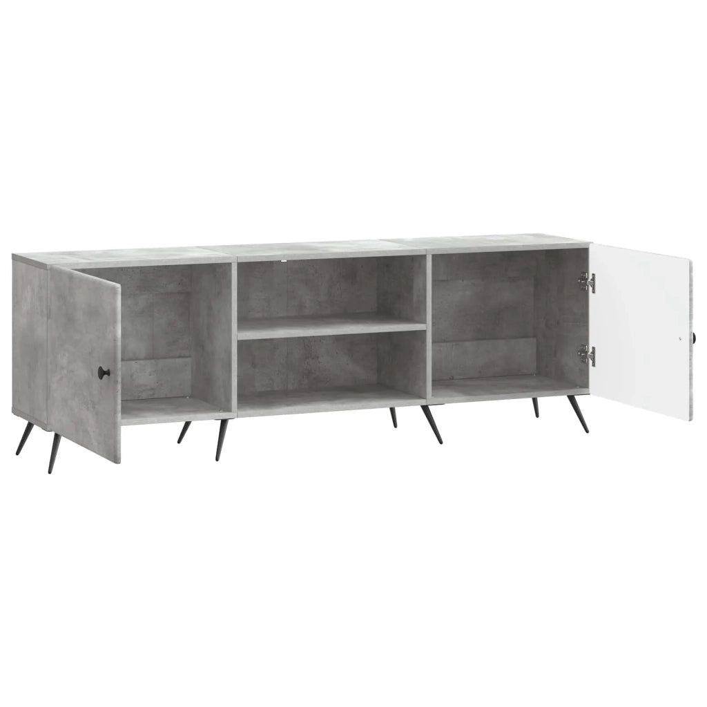 Mobile TV-Credenza per TV Grigio Cemento 150 x 31 x 50 cm Legno ingegnerizzato 617229