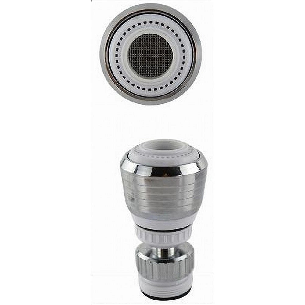 Trade Shop - Aeratore Rompigetto Per Lavello Rubinetto Cucina Cromato Filtro Snodato 69265 -