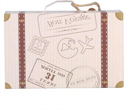 Scatola di caramelle mini valigetta per compleanni matrimoni feste 50 pezzi/set
