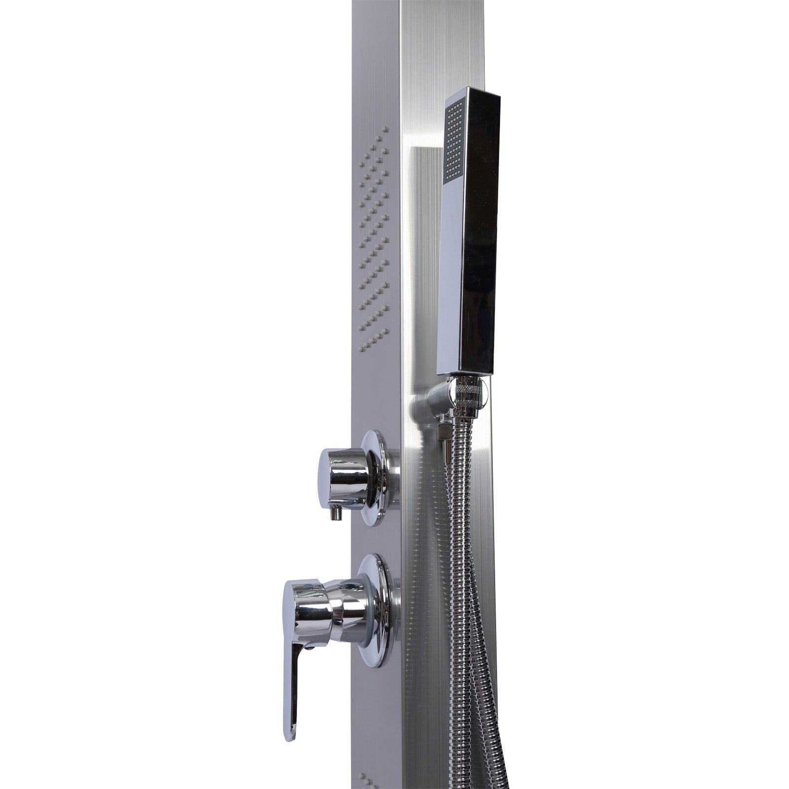 Pannello doccia colonna multifunzione idromassaggio, acciaio inossidabile