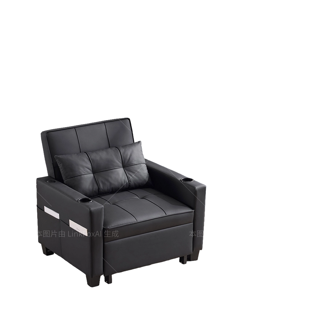 Divano letto 3 in 1 - Xylo - con porta-bicchieri e USB compatto