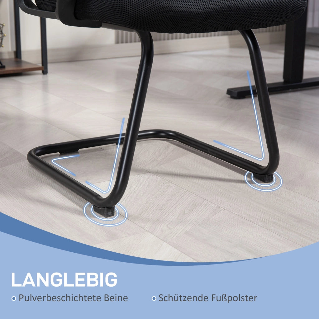 Sedia ergonomica rete ¨C Xylo ¨C metallo nero con schienale traspirante