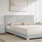 Testiera da Muro ARNHEM Grigio Cemento Legno ingegnerizzato 896718