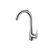 Rubinetto lavello cromato con bocca alta - Serie Eureka