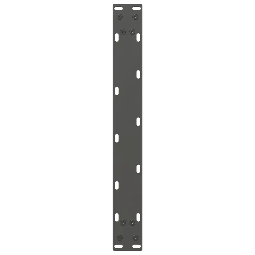 Gambe per Tavolino da Caff¨¨ Antracite 2 pz-Set di 2 Gamba per Tavolo 50x(30-31) cm Acciaio