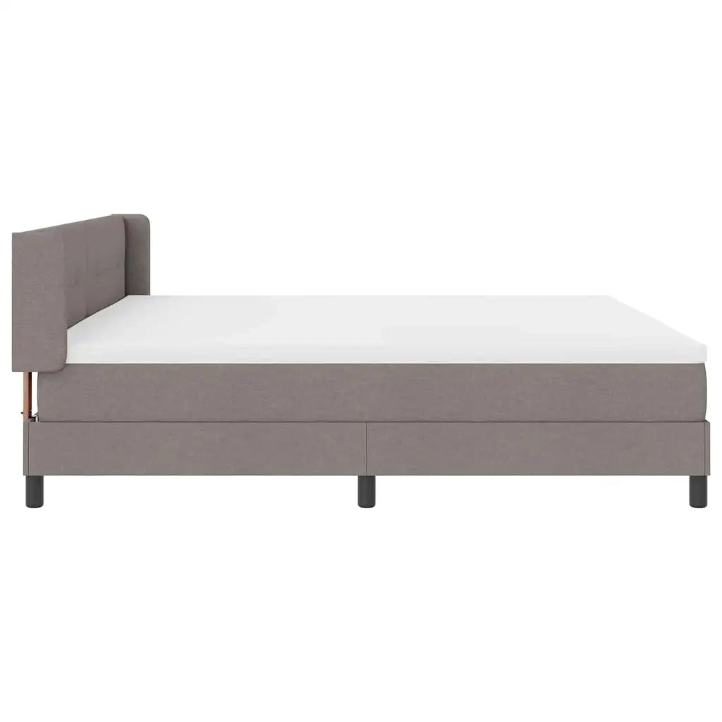 Letto a molle con testiera Talpa 200 x 200 cm Tessuto 3341129