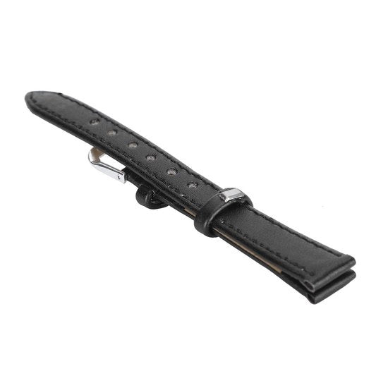 Cinturino orologio 14 mm - Silicona/Pelle - Pezzo di ricambio - Adatto per uomini/donne - Alta resistenza - Esperienza di portata comoda - Olografo