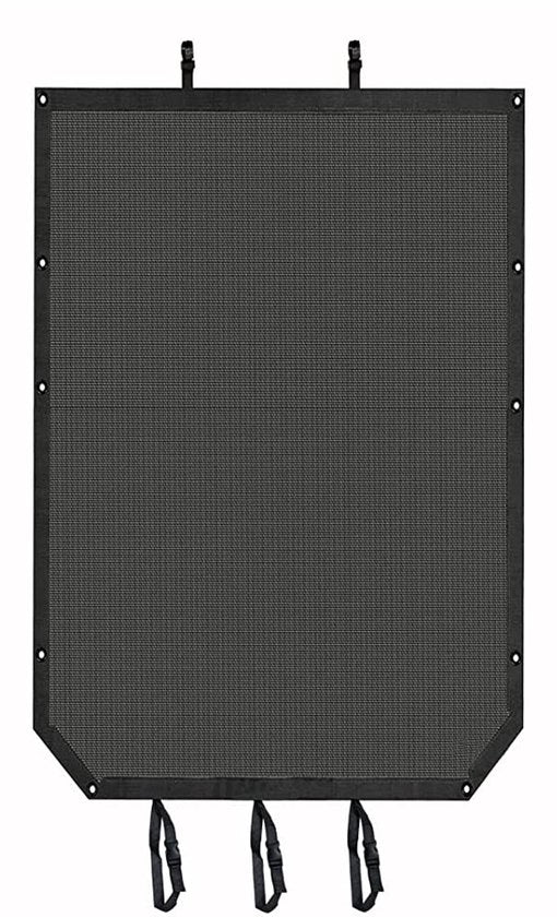 Ombrellone Portatile a Reticolo Copertura per Ombrellone - Protezione UV - Adatto per Ford Bronco 4 Porte - Nero - Isolante Termico - Ombrello per Auto